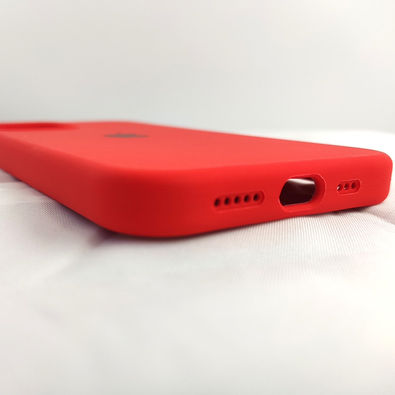 Чохол Copy Silicone Case iPhone 12/12 Pro Red (14) - 4