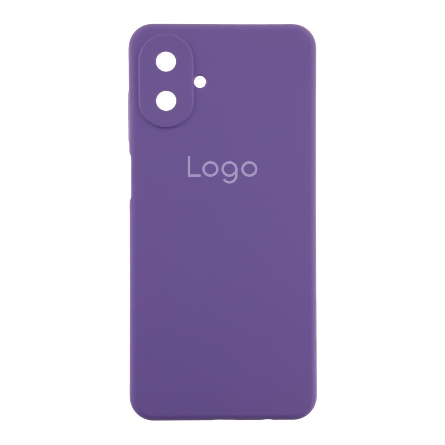 Чохол Liquid Silicone для Samsung A075 Galaxy A07, Purple - 1