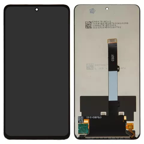 Дисплейний модуль для Xiaomi Mi 10T Lite, Original Ref., Black - 1