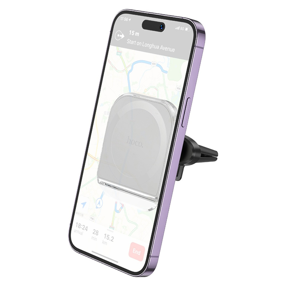 Автотримач Hoco H42 магнітний, Gray - 3