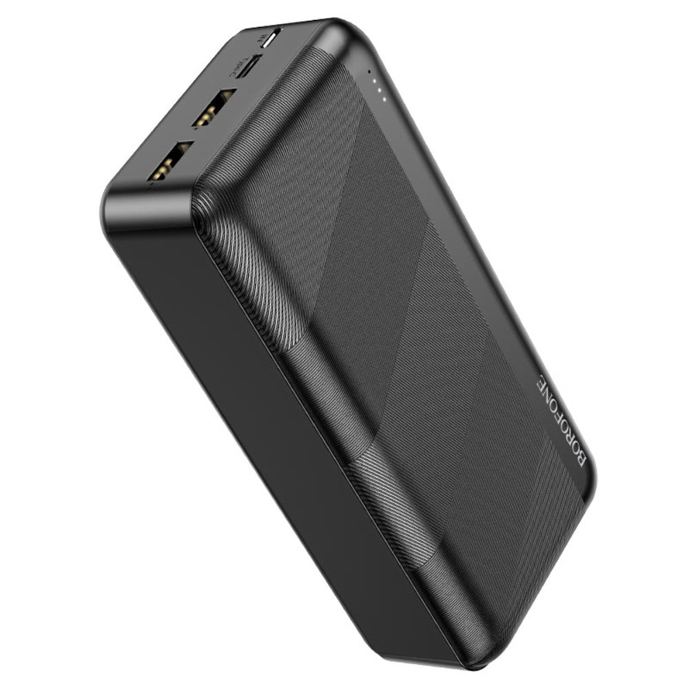 Універсальна мобільна батарея Borofone BJ27B 30000mAh Black - 1