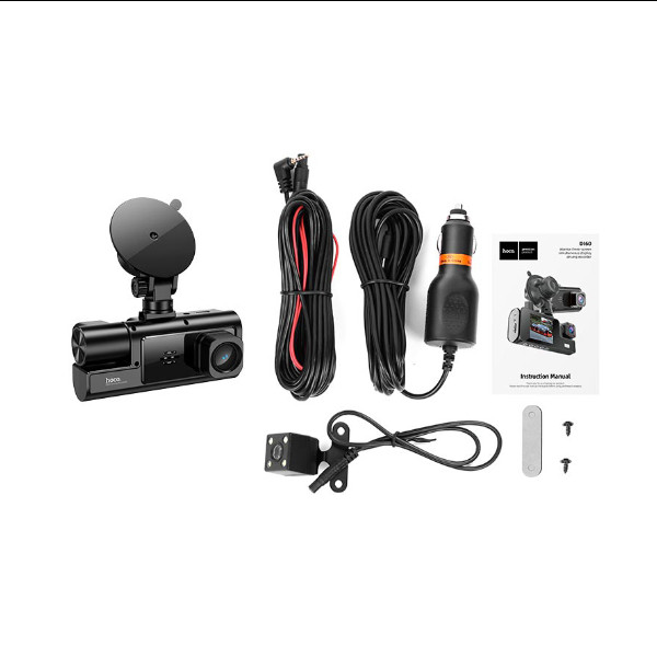 Відеореєстратор Hoco DI60, Wi-Fi, Black - 6