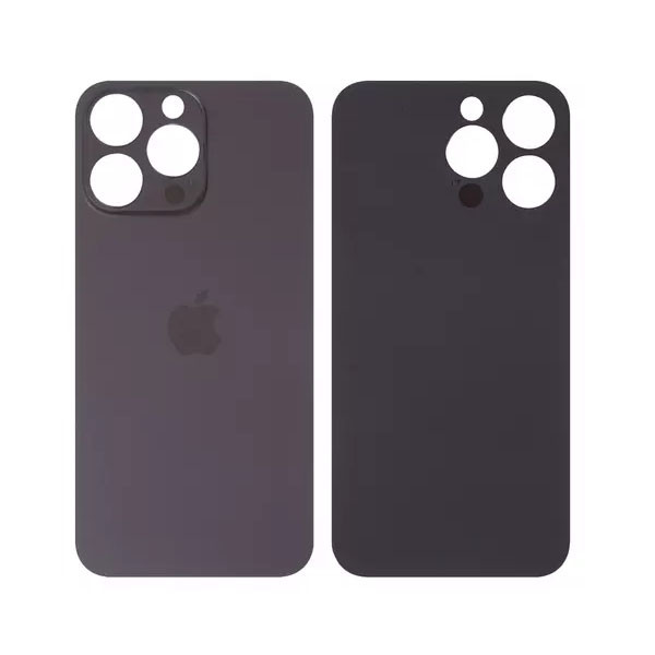 Задня кришка для iPhone 14 Pro Max, Original (PRC), Big Hole, Black - 1