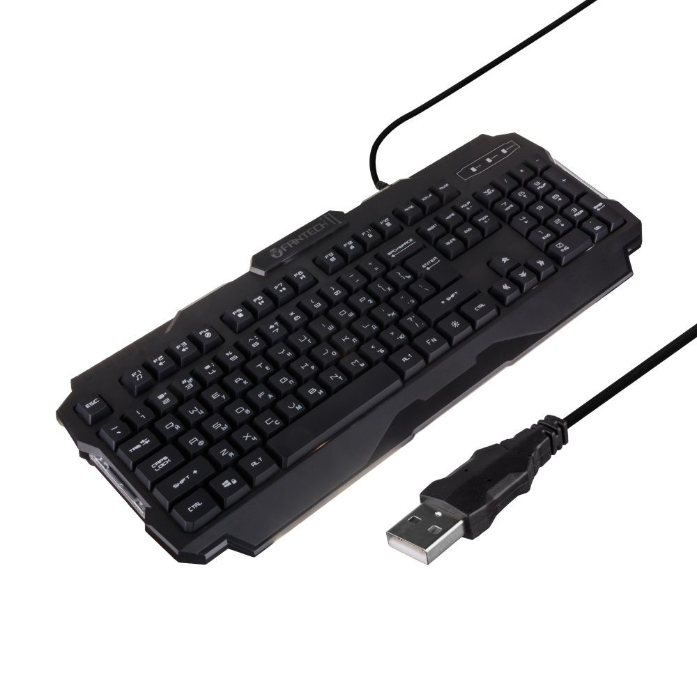 Провідна клавіатура Fantech Hunter Pro K511 Black - 3