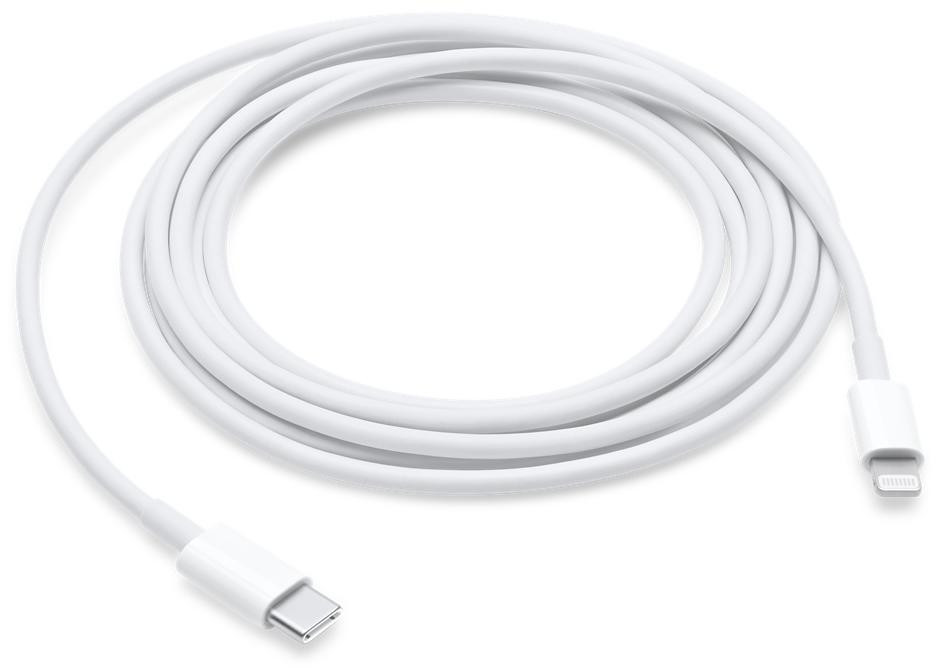 Кабель Apple Type-C to Lightning 2m, (MKQ42ZM/A) White - 3