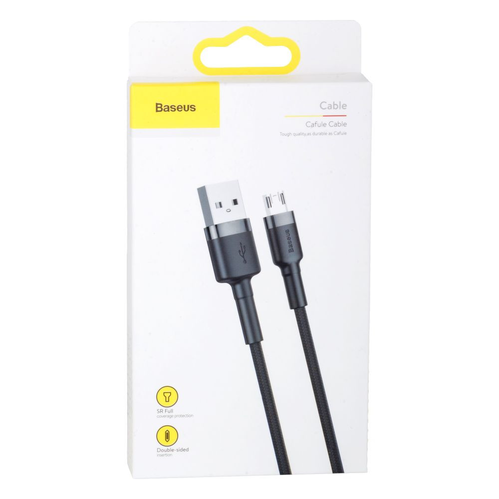 Кабель Baseus Cafule Cable Micro 2A 3m Red-Black - 2