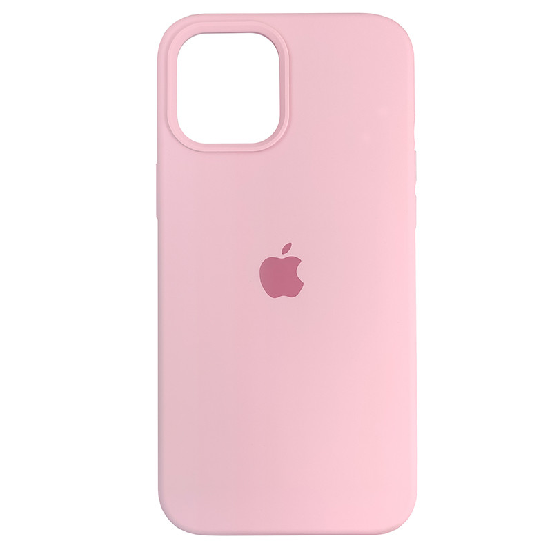 Чохол Copy Silicone Case iPhone 12/12 Pro Light Pink (6) - 1