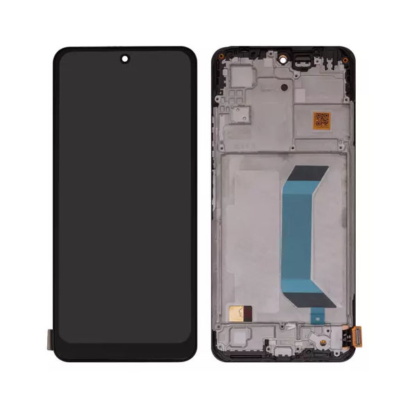Дисплейний модуль для Xiaomi Poco X5 5G, Redmi Note 12 5G, з рамкою, Сopy, TFT, Black - 1