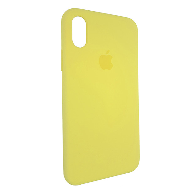 Чохол Copy Silicone Case iPhone X/XS Flash Yellow (32) - 1