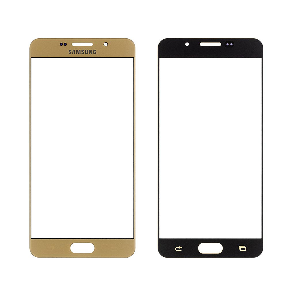 Стекло дисплея Samsung A710 Galaxy A7 (2016) Duos, Gold - 1