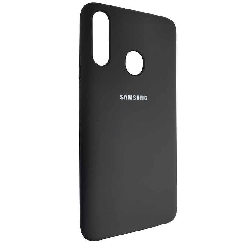 Чохол Silicone Case for Samsung A20s Black - 2