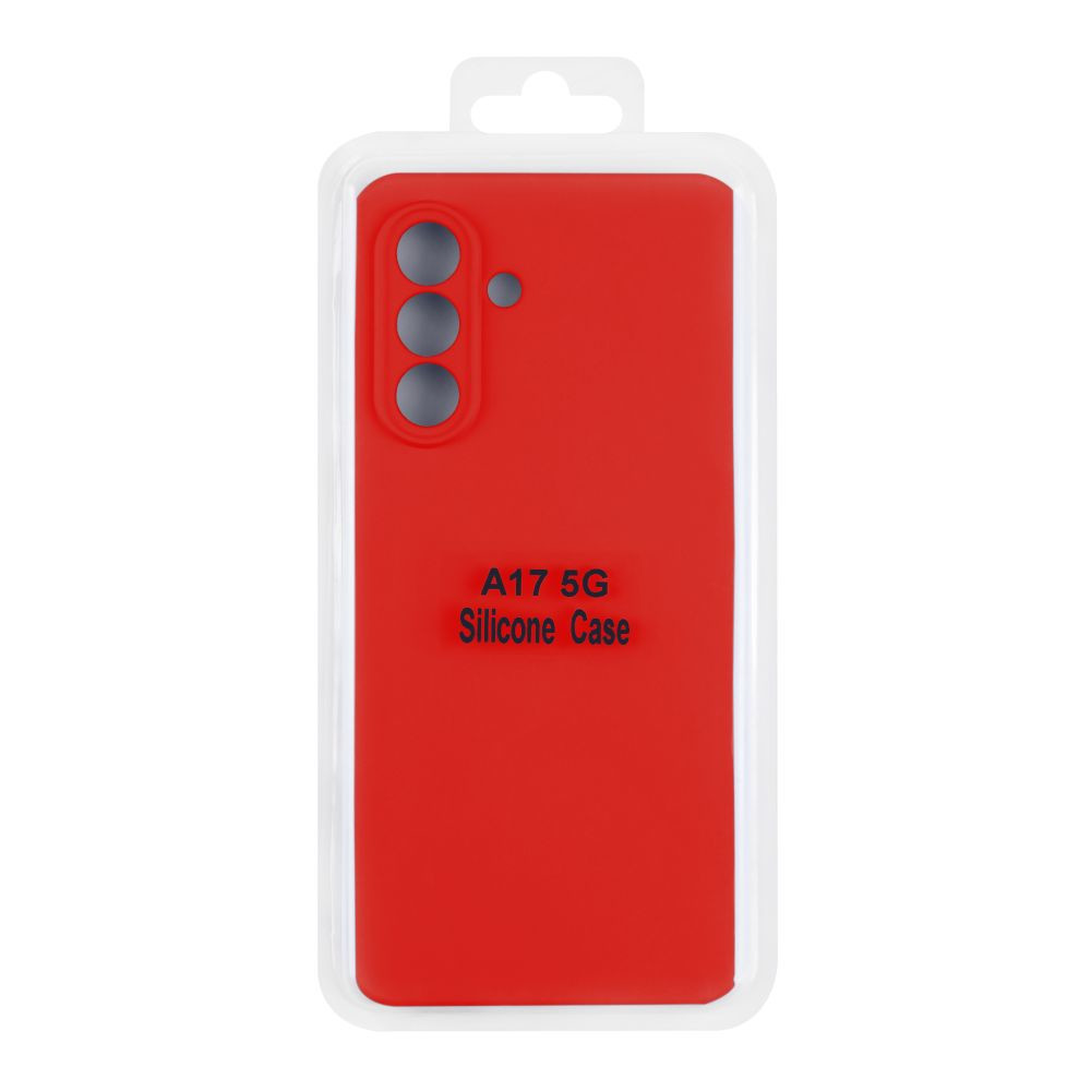 Чохол Silicone Cover для Samsung A175/A176 Galaxy A17, Red - 5