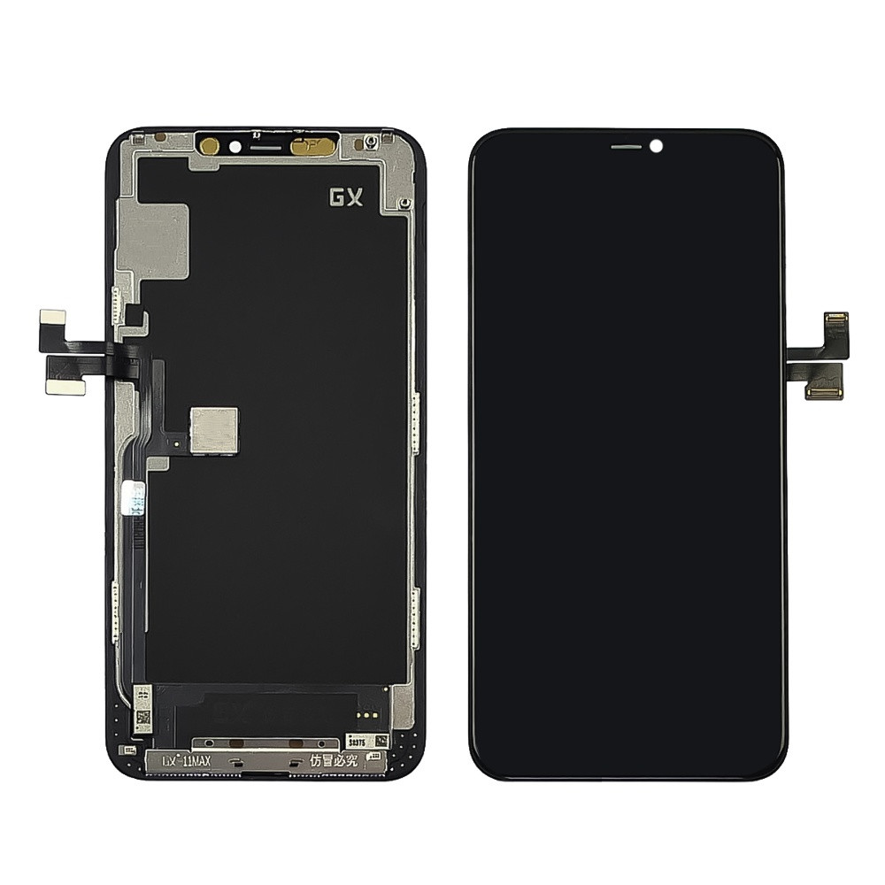 Дисплейний модуль KIT для Apple iPhone 11 Pro Max, GX OLED, Black - 1