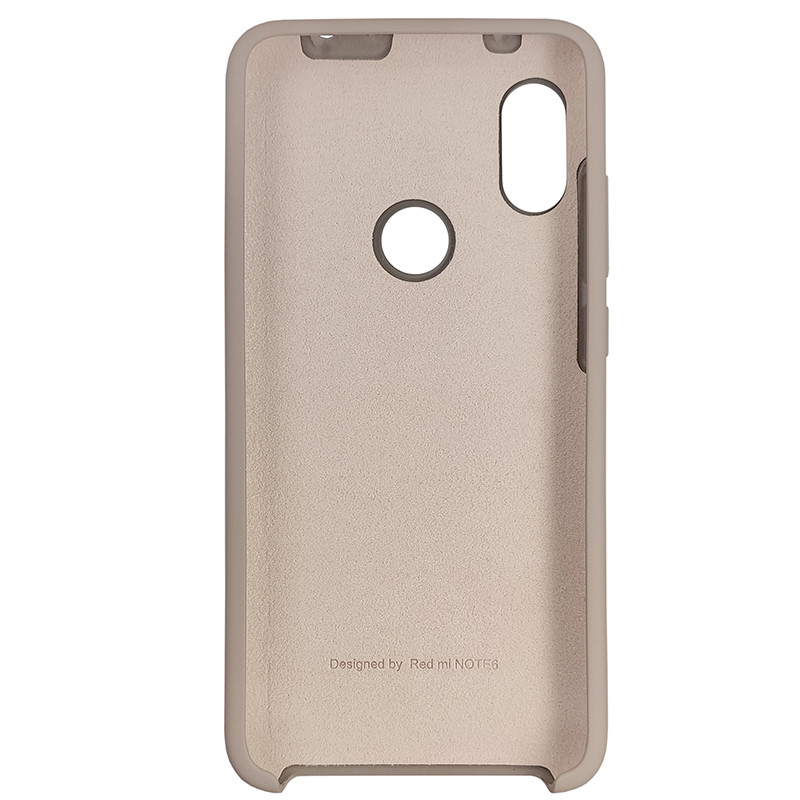 Чохол Silicone Case for Xiaomi Redmi Note 6 Pebble color (23) - 3