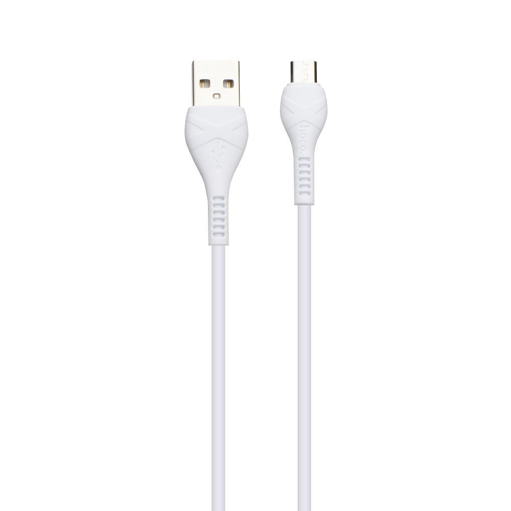 Кабель Hoco X37 Cool Power Charging Micro White - 2