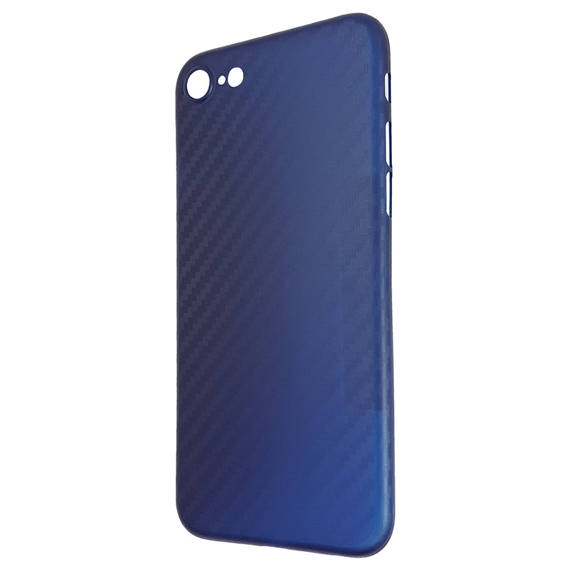 Чохол Anyland Carbon Ultra thin для Apple iPhone 7/8/SE Blue - 2