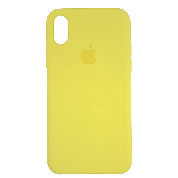 Чохол Copy Silicone Case iPhone X/XS Flash Yellow (32) - 3