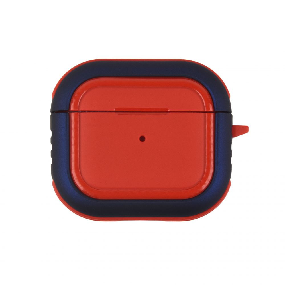 Silicone Case for AirPods 3 TPU Red Blue (4) - 1
