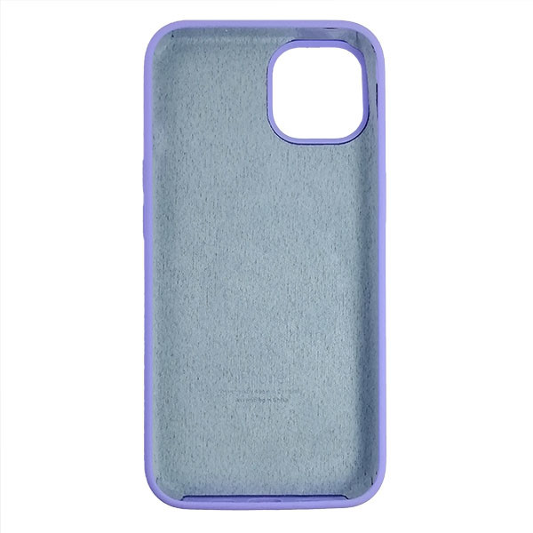 Чохол Copy Silicone Case iPhone 13 Pro Max Light Violet (41) - 2