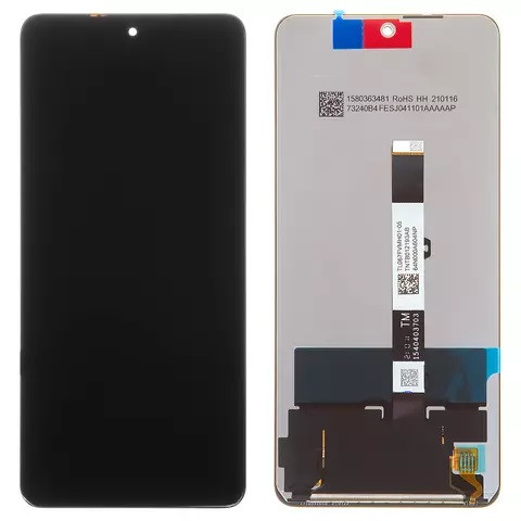 Дисплейний модуль для Xiaomi Mi 10T Lite, Original PRC, Black - 1