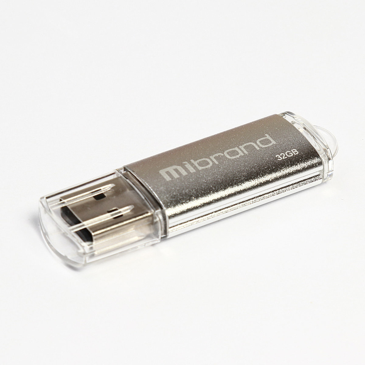 Флешка Mibrand USB 2.0 Cougar 32Gb Silver - 1