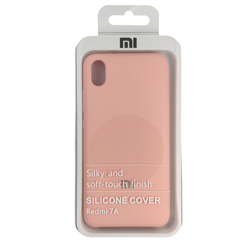 Чохол Silicone Case for Xiaomi Redmi 7A Light Pink (12) - 4