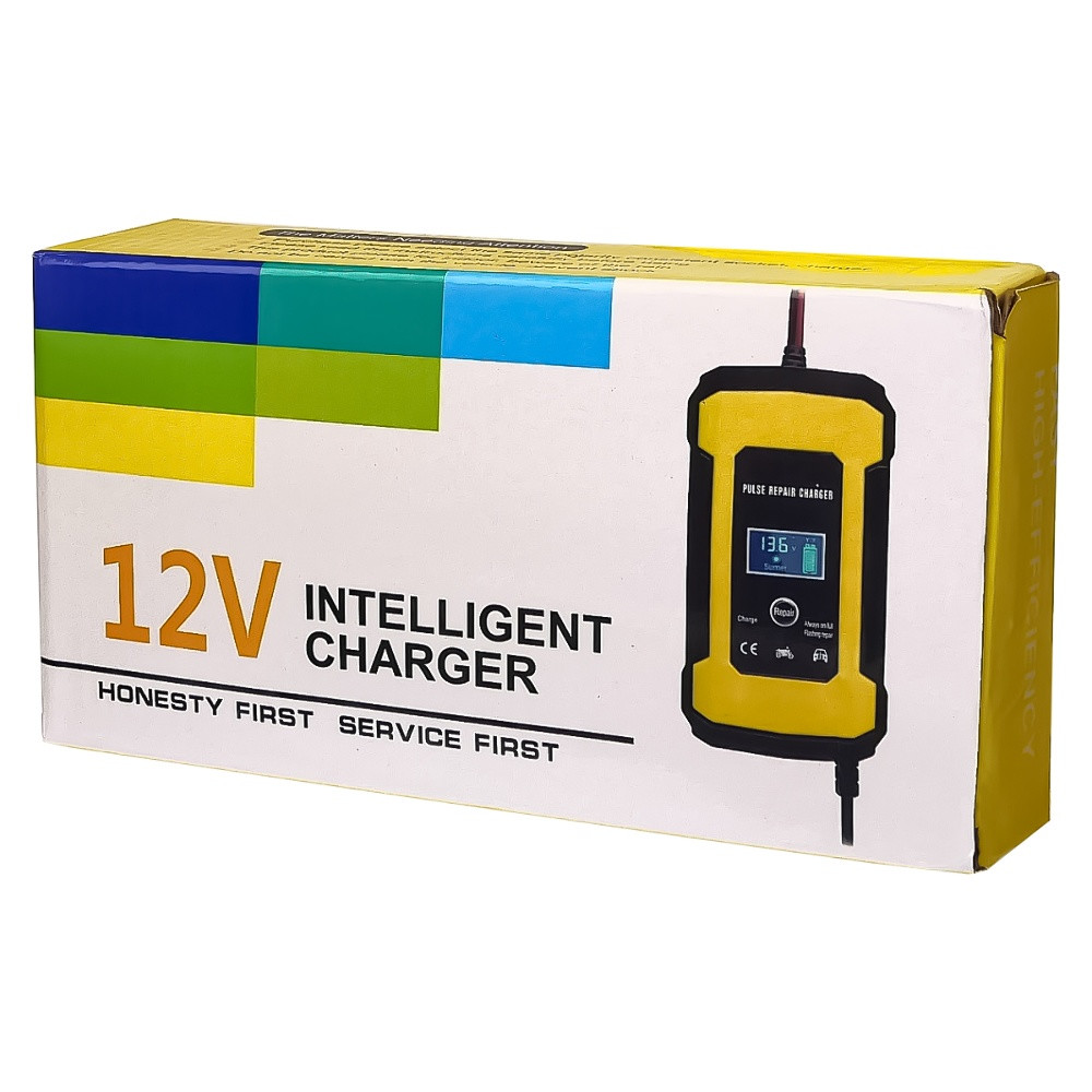 Зарядний пристрій для гелевих, кислотних, AGM акумуляторів 12V 6A  - 9