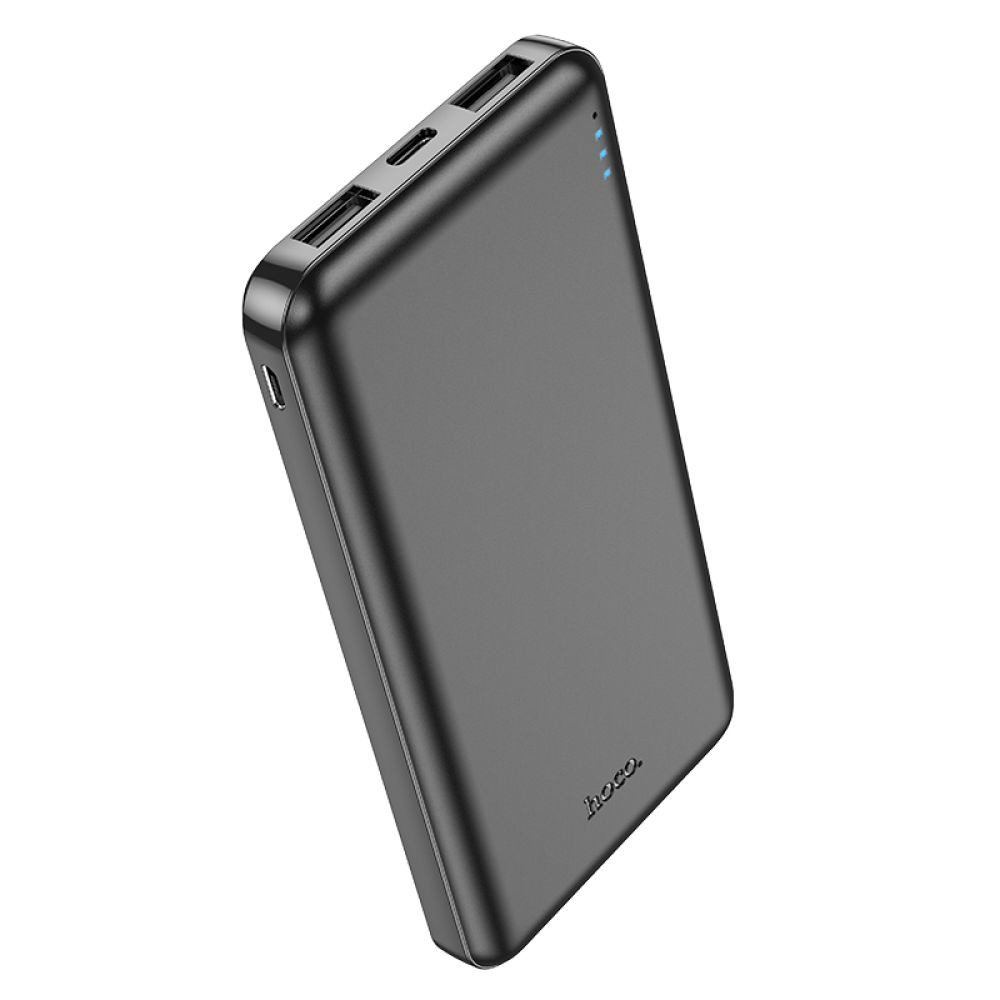 Універсальна мобільна батарея Hoco J100 High-ranking, 10000 mAh, Black - 1