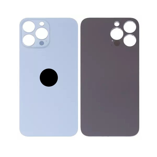 Задня кришка для iPhone 13 Pro Max, Original PRC, Big Hole, Sierra Blue - 1