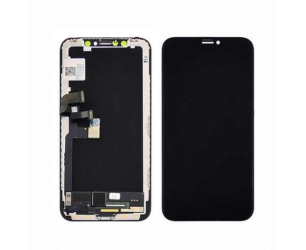 Дисплейний модуль KIT для Apple iPhone X, GX OLED, Black - 1