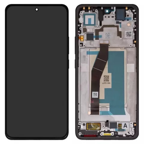 Дисплейний модуль для Xiaomi 14T, з рамкою, Original PRC, Titan Black - 1