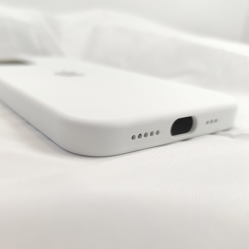 Чохол HQ Silicone Case iPhone 12/12 Pro White (без MagSafe) - 5