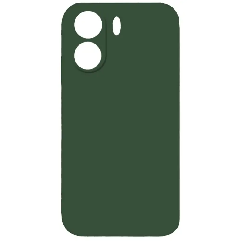 Original Silicone Case Xiaomi Redmi 13C Dark Green - 1