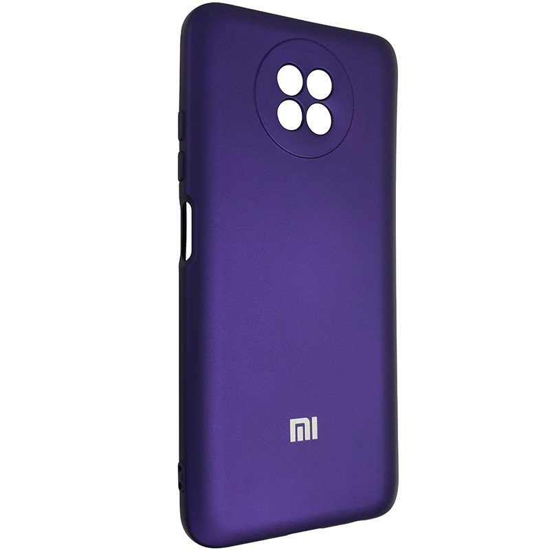 Чохол Silicone Case for Xiaomi Redmi Note 9T Purple (30) - 1