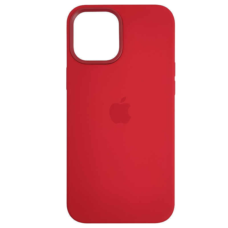 Чохол HQ Silicone Case iPhone 12 Pro Max Red (без MagSafe) - 1