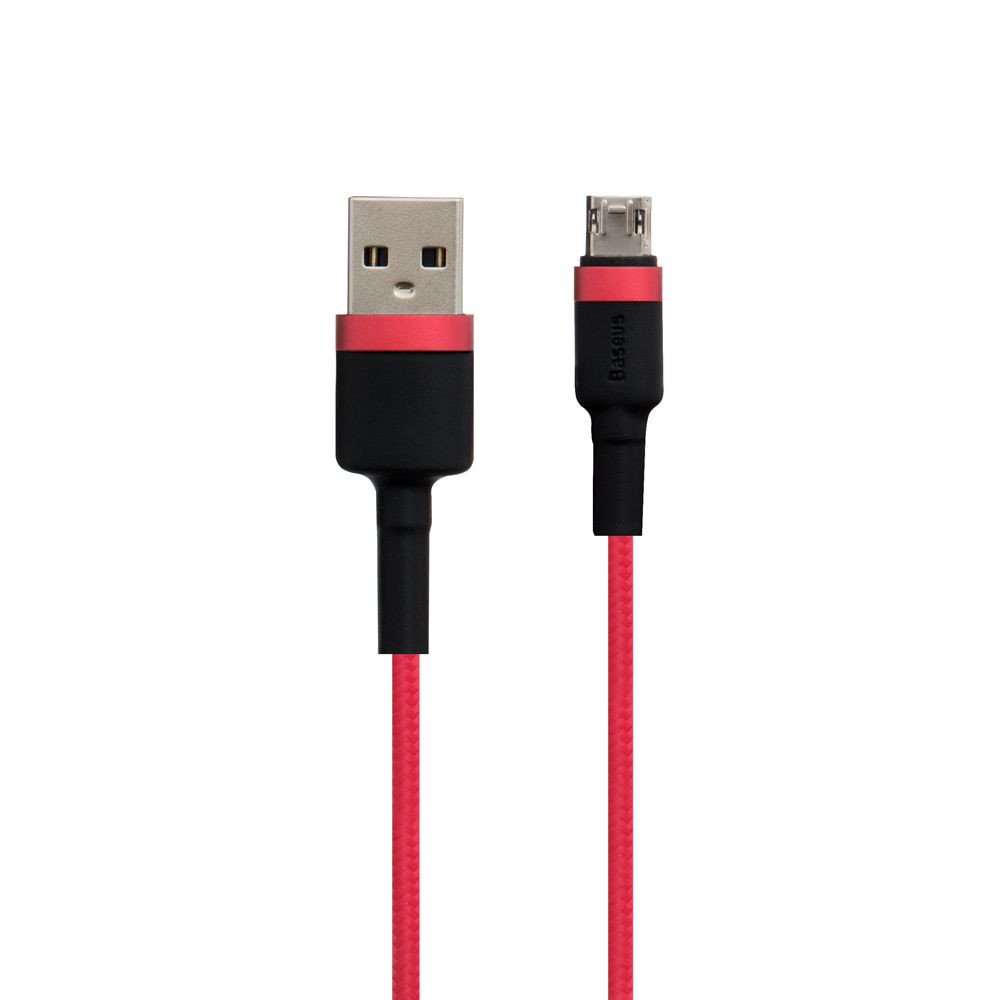 Кабель Baseus Cafule Cable, Micro, 2.4A, 1m, Red - 1