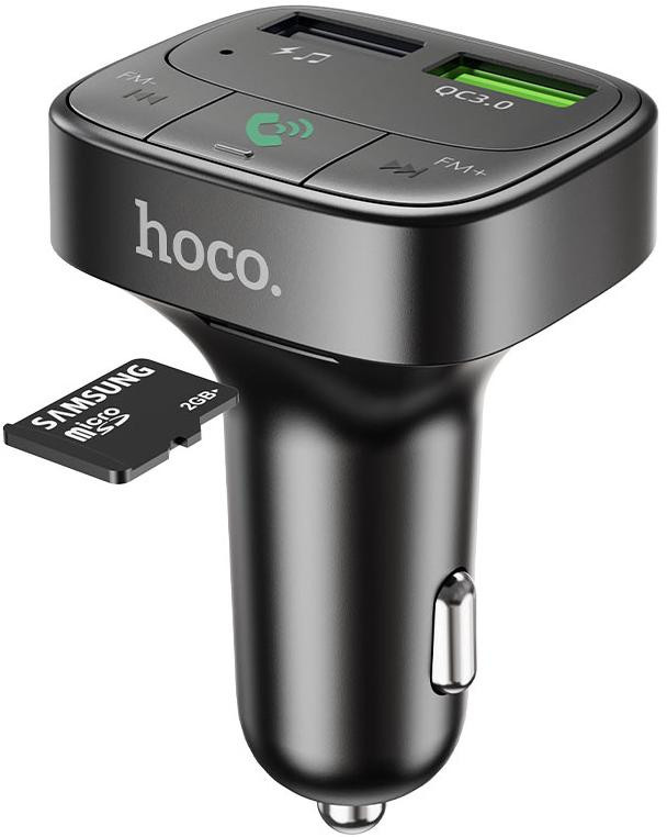 FM-модулятор Hoco E59 Promise QC3.0 Black - 3