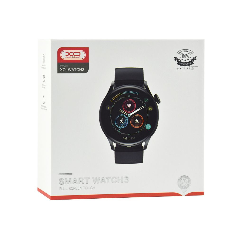 Смарт годинник XO Watch 3 Black - 4