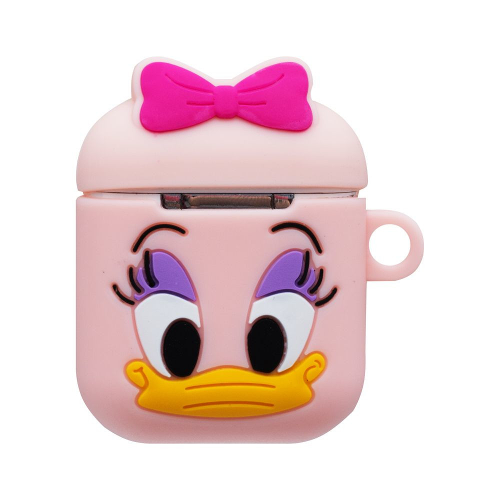 Silicone Case for AirPods Duck Pink - 1