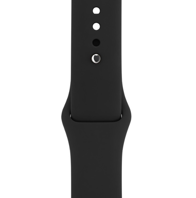 Ремінець для Apple Watch (42-44mm) Sport Band Black (18)  - 1