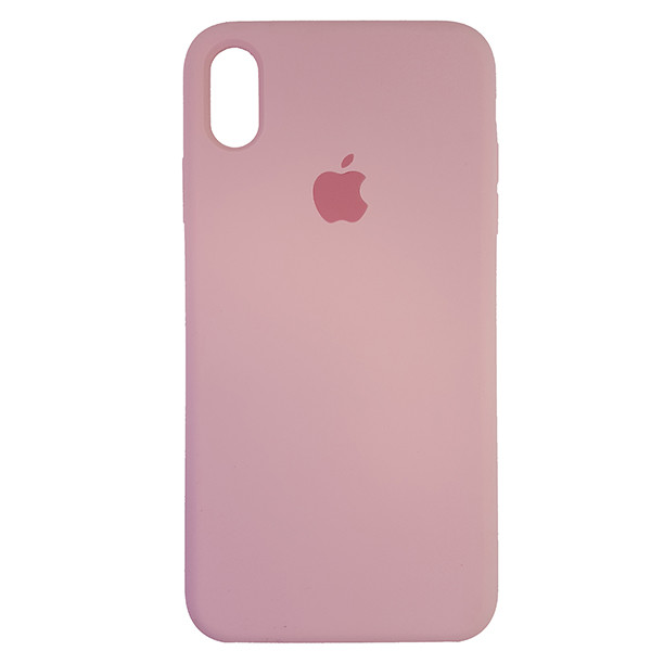 Чохол Copy Silicone Case iPhone XS Max Light Pink (6) - 3
