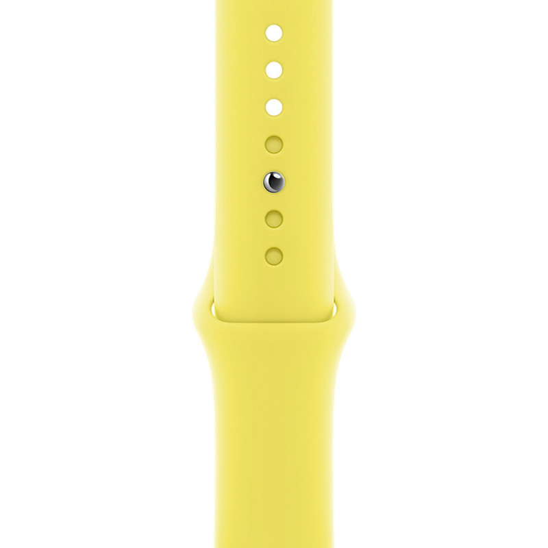 Ремінець для Apple Watch (42-44mm) Sport Band Flash Yellow (32)  - 1