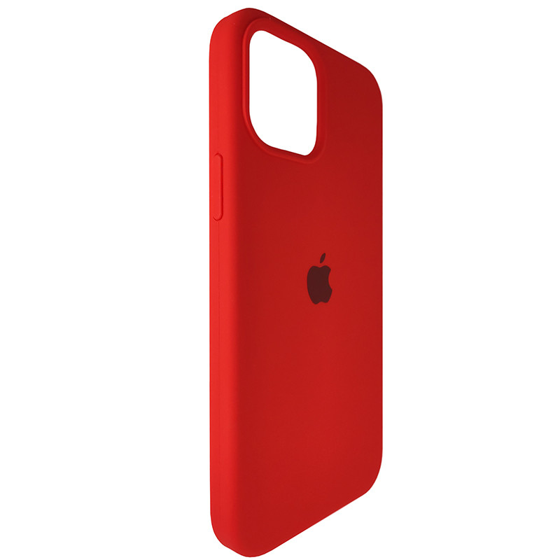 Чохол Copy Silicone Case iPhone 12 Pro Max Red (14) - 3