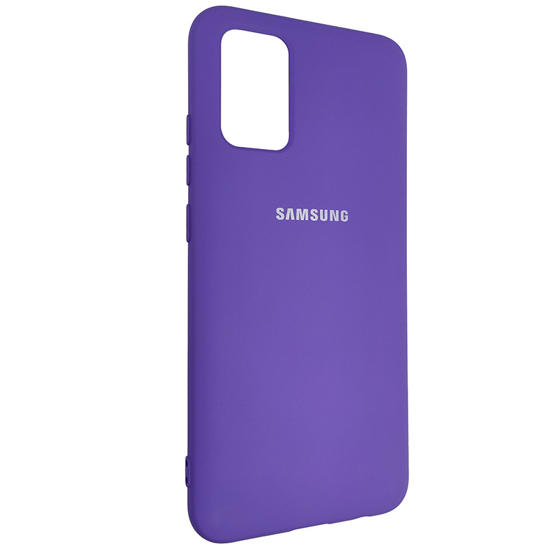 Чохол Silicone Case for Samsung A02s Light Violet (41) - 2