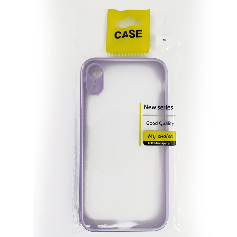 Чохол Totu Camera Protection для Apple iPhone XR Light Violet - 4
