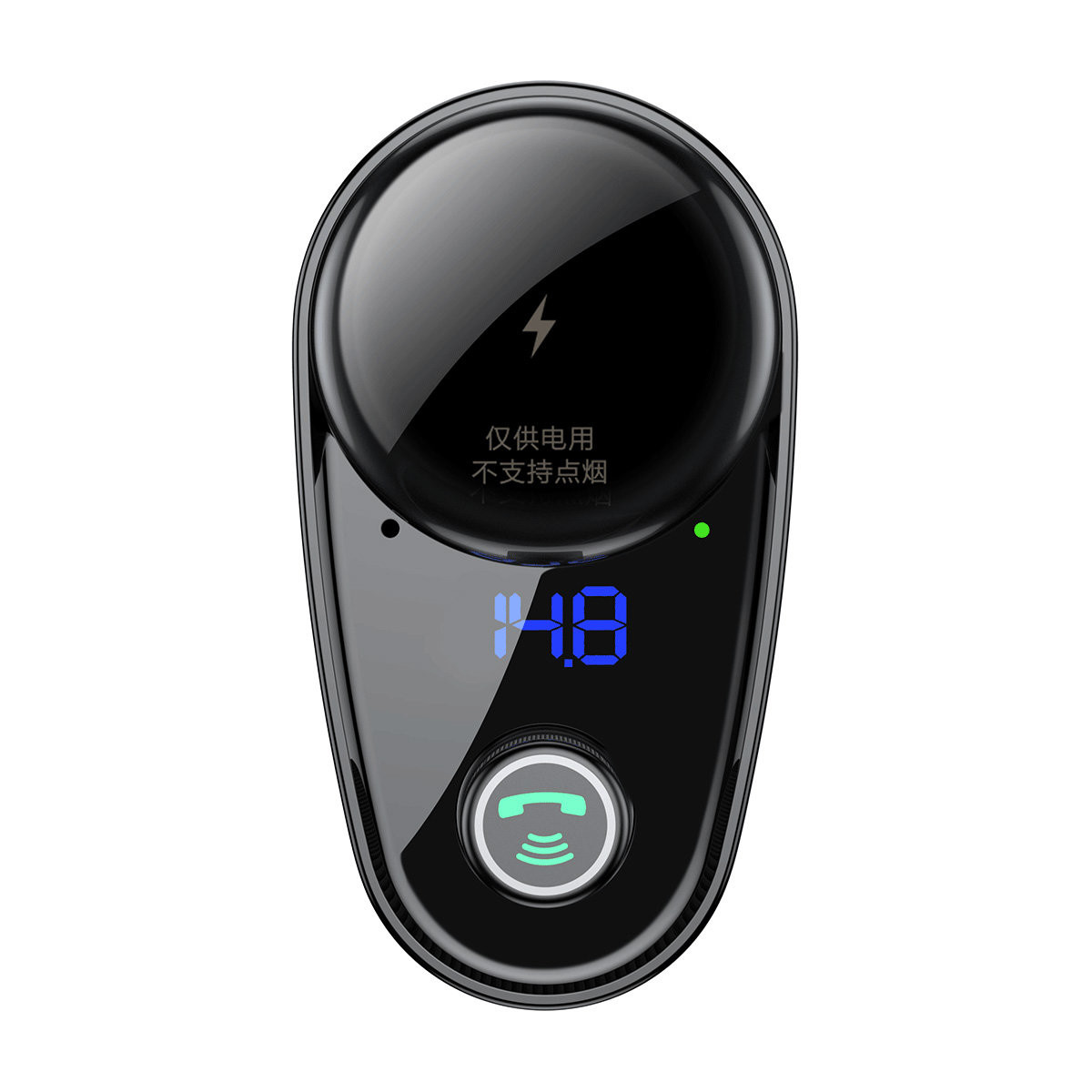 FM-модулятор Baseus Locomotive Wireless MP3 Vehicle Charger Black - 6