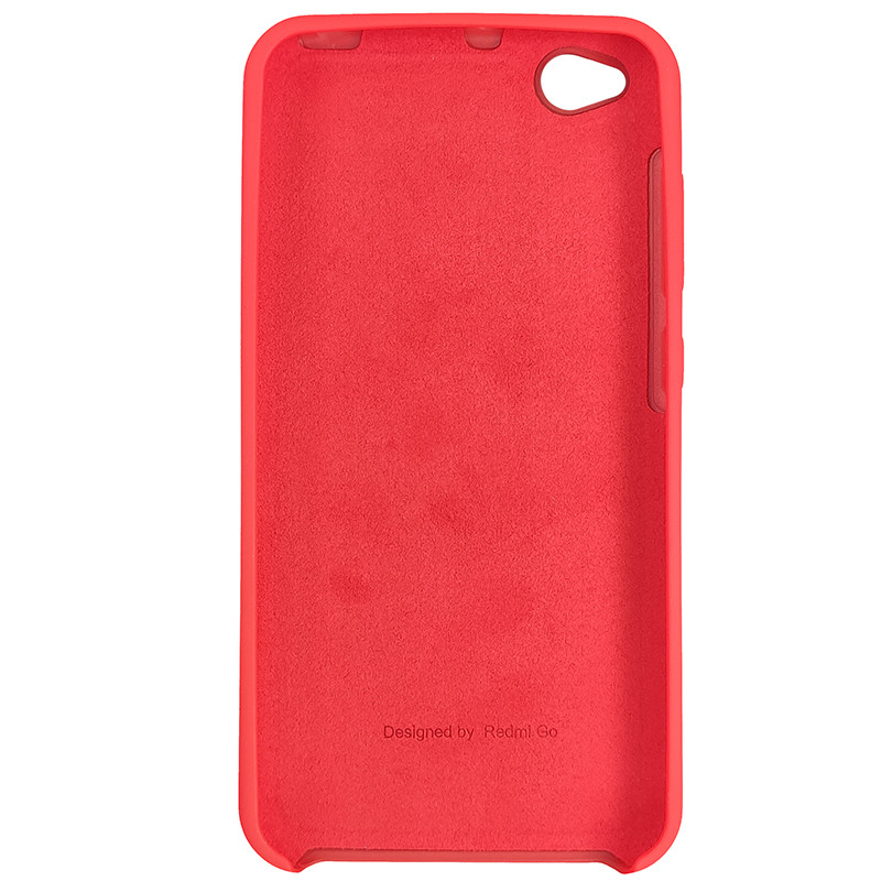 Чохол Silicone Case for Xiaomi Redmi Go Red (14) - 3