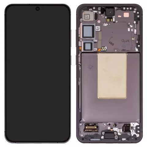 Дисплейний модуль для Samsung S926 Galaxy S24 Plus, з рамкою, Original PRC, Black - 1