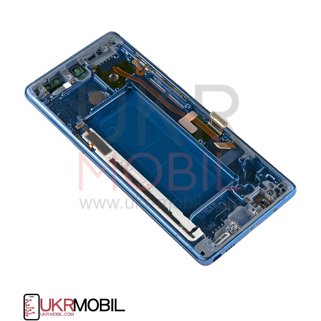 Дисплейний модуль Samsung N950 Galaxy Note 8, з рамкою, Original PRC, Blue - 3