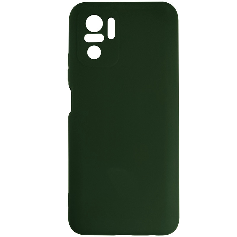 Чохол Silicone Case for Xiaomi Redmi Note 10 Dark Green - 1